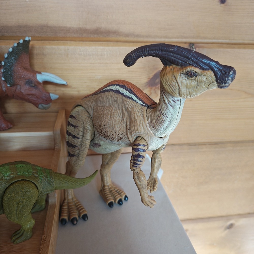 [Damaged Face] Jurassic World Hammond Collection Parasaurolophus & 4 more ZB2 - Picture 3 of 9